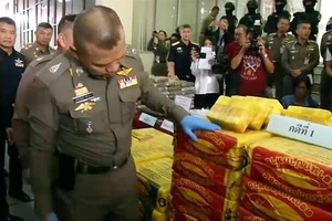 Thái Lan "cất lưới" 2 mẻ ma túy đá khủng 71 triệu USD