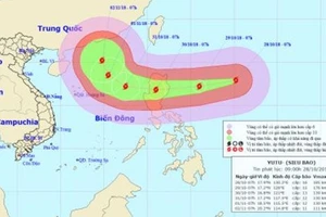 Ứng phó siêu bão Yutu mạnh cấp 17 vào biển Đông