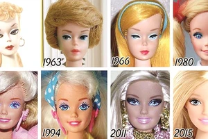 Búp bê Barbie tròn 60 tuổi: Luôn theo kịp nhịp sống thời đại