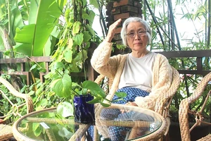 Bà Usuda Reiko tại ngôi nhà của mình ở Hội An