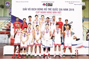 Giải Vô địch bóng rổ trẻ quốc gia năm 2019: Đội Công ty XSKT Hậu Giang vô địch U17 và á quân U19