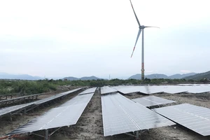 Tổ hợp điện gió và điện mặt trời của Tập đoàn Trung Nam tại Ninh Thuận