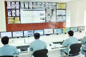 Hệ thống theo dõi tình hình giao thông tại Trung tâm Quản lý đường hầm sông Sài Gòn