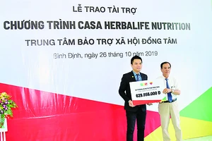Quỹ HNF công bố hỗ trợ dinh dưỡng năm thứ 7 cho Trung tâm Bảo trợ xã hội Đồng Tâm