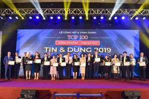 Công bố và vinh danh Top 100 Sản phẩm – Dịch vụ Tin & Dùng 2019