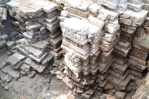 Phát hiện dấu tích đền tháp cổ hơn 1.000 năm