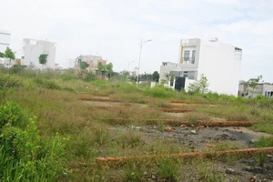 Một khu đất tách thửa tại phường Long Trường (quận 9)