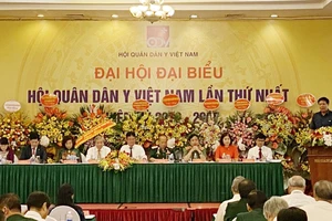 Đại hội đại biểu Hội Quân dân y Việt Nam lần thứ nhất, nhiệm kỳ 2020 - 2025 diễn ra tại Hà Nội, sáng 11-7-2020