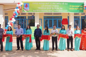 PVFCCo khánh thành công trình Trường Mầm non Ea Na, huyện Krông Ana, tỉnh Đắk Lắk