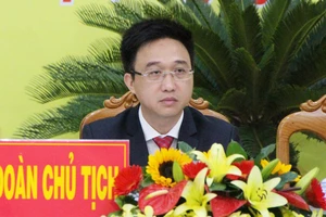 Đồng chí Đặng Minh Thông tái đắc cử Bí thư Thành ủy Bà Rịa. Ảnh: VOV