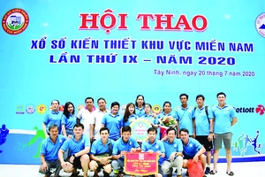 Đoàn VĐV Công ty TNHH MTV Xổ số Đồng Tháp tham dự Hội thao
