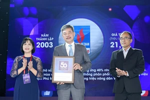 Thương hiệu Đạm Phú Mỹ được vinh danh trong Top 50 Thương hiệu Việt Nam dẫn đầu năm 2020