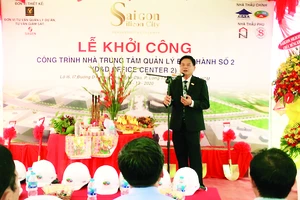 SAIGON SILICON CITY (SSC) khởi công công trình: Nhà Trung tâm Quản lý Điều hành số 2 thuộc dự án “Xây dựng và Phát triển Khu Công viên Sài Gòn Silicon”