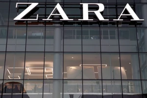 Logo của cửa hàng Zara tại tại trung tâm mua sắm ở Vina del Mar, Chile, ngày 14-7-2019. Ảnh: REUTERS