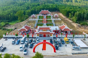 Khánh thành Đền thờ Đại tư đồ Võ Văn Dũng