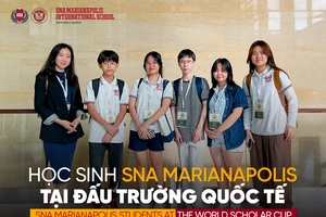 Học sinh Trường SNA Marianapolis tại World Scholar’s Cup