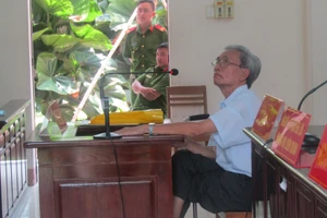 Bị cáo Nguyễn Khắc Thủy tại phiên tòa phúc thẩm