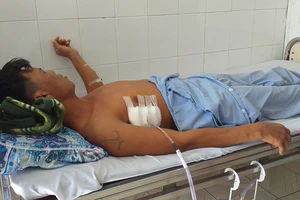 Bệnh nhân đang được điều trị tại Bệnh viện Lê Lợi (TP Vũng Tàu)