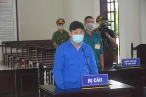 Bị cáo Cao Văn Lĩnh tại phiên tòa