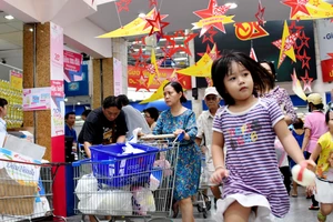 Trẻ em sẽ có sân chơi trong siêu thị Co.opmart Huỳnh Tấn Phát