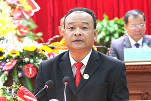 Ông Nguyễn Ngọc Tâm được giới thiệu, hiệp thương giữ chức Chủ tịch Ủy ban MTTQ Việt Nam TP Cần Thơ. Ảnh: TUẤN QUANG