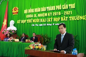 Ông Lê Quang Mạnh giữ chức Chủ tịch UBND TP Cần Thơ
