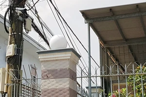 Hệ thống camera được lắp tại nhà riêng của thành viên Ban Thường vụ Tỉnh ủy Sóc Trăng