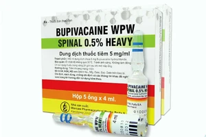 Nhiều địa phương cảnh báo thuốc Bupivacaine WPW Spinal 0,5% Heavy