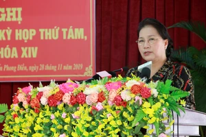 Chủ tịch Quốc hội Nguyễn Thị Kim Ngân: Sẽ có chiến lược để ứng phó với biến đổi khí hậu