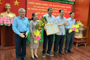 Tiến sĩ Trần Tấn Phương được bổ nhiệm Phó Giám đốc Sở NN-PTNT tỉnh Sóc Trăng 