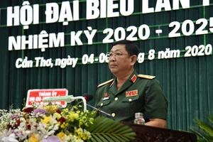 Trung tướng Huỳnh Chiến Thắng, Chính ủy Quân khu 9 tái đắc cử Bí thư Đảng ủy Quân khu, nhiệm kỳ 2020-2025