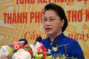 Chủ tịch Quốc hội Nguyễn Thị Kim Ngân dự kỷ niệm 75 năm ngày Tổng tuyển cử đầu tiên bầu Quốc hội