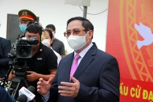 Thủ tướng Phạm Minh Chính dự lễ khai mạc bầu cử và bỏ phiếu tại TP Cần Thơ