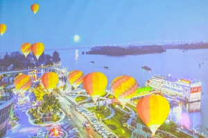 Lễ hội Khinh khí cầu Cần Thơ diễn ra từ ngày 30-4 đến 3-5
