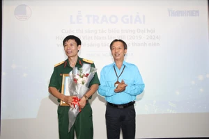 Trao giải hai cuộc thi chào mừng Đại hội toàn quốc Hội Liên hiệp Thanh niên Việt Nam