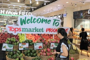 khai trương siêu thị Tops Market phiên bản mới tại Việt Nam ​