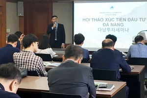 Phó Chủ tịch UBND TP Đà Nẵng Hồ Kỳ Minh mời các doanh nghiệp Hàn Quốc đầu tư vào Đà Nẵng 
