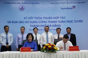 UBND TP Đà Nẵng và ViettinBank ký kết thỏa thuận hợp tác và đưa vào sử dụng Cổng thanh toán trực tuyến Đà Nẵng 