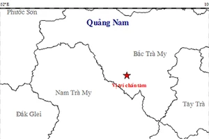 Một ngày, Quảng Nam xảy ra 4 trận động đất liên tiếp