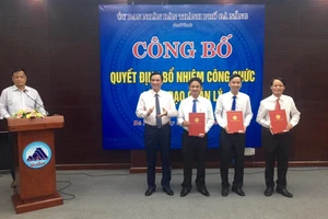 Đà Nẵng bổ nhiệm 3 Phó Giám đốc Sở Nội Vụ, Tài chính và NN-PTNT