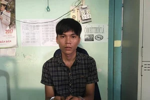 Cơ quan công an đang tạm giữ Nguyễn Mạnh Cường để điều tra về hành vi hiếp dâm trẻ em. Ảnh CÔNG HOAN.