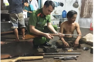 Phát hiện nhiều súng đạn trong nhà dân ở Đắk Lắk