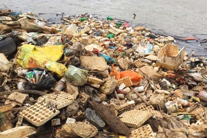 Hồ cấp nước sạch cho Đà Lạt tràn ngập rác thải nông nghiệp