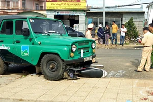 Xe U-oát của khu du lịch Lang Biang tông chết người 