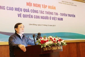 Nâng cao hiệu quả công tác thông tin, tuyên truyền về quyền con người ở Việt Nam