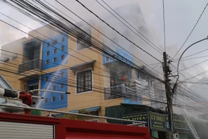 Hỏa hoạn thiêu rụi căn nhà ở trung tâm Đà Lạt