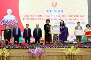 Phó Chủ tịch nước Võ Thị Ánh Xuân dự tổng kết phong trào thi đua yêu nước tại Lâm Đồng