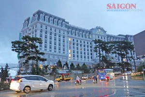 Công trình Merperle Dalat Hotel xây vượt giấy phép hơn 4.450m²