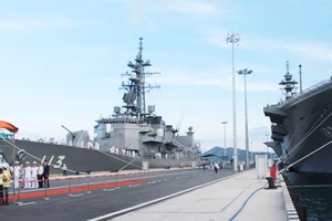 Tàu quân sự nước ngoài tham gia Chương trình đối tác Thái Bình Dương 2017