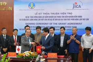 Nhật Bản viện trợ Việt Nam 10,9 triệu USD giám sát an toàn thực phẩm